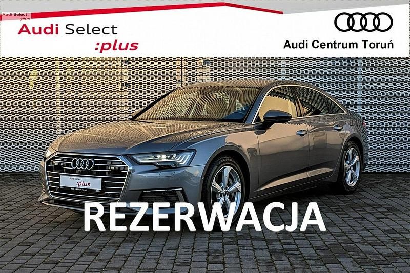 Szary (metalik) Używany 2020 Audi A6 Sedan/Limuzyna | 269 900 zł - Obraz 1/1