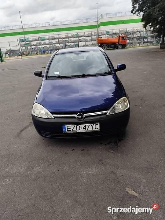 Granatowy Używany 2002 Opel Corsa Hatchback | 1999 zł (Dobra cena) - Obraz 1/4