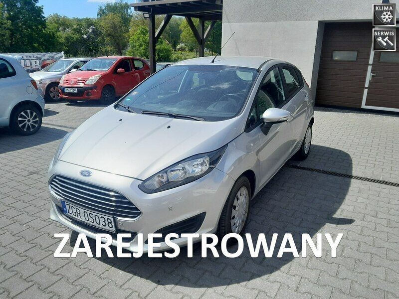 Srebrny Używany 2014 Ford Fiesta Hatchback | 23 900 zł (Uczciwa cena) - Obraz 1/4
