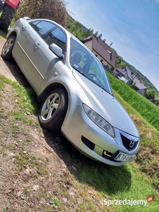 Srebrny Używany 2004 Mazda 6 Hatchback | 4500 zł - Obraz 1/4