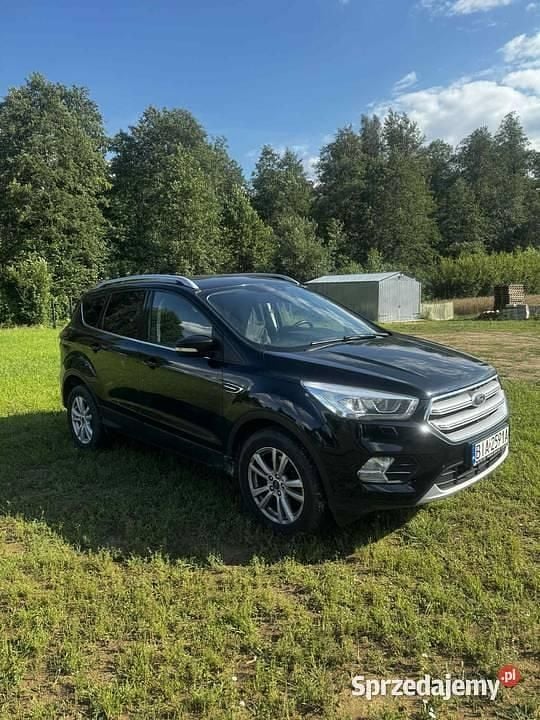 Czarny Używany 2017 Ford Kuga ST-Line SUV | 59 800 zł (Uczciwa cena) - Obraz 1/4