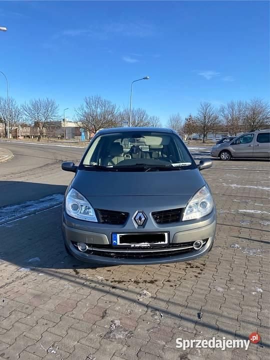 Granatowy Używany 2007 Renault Scénic II Minivan | 4700 zł (Uczciwa cena) - Obraz 1/4