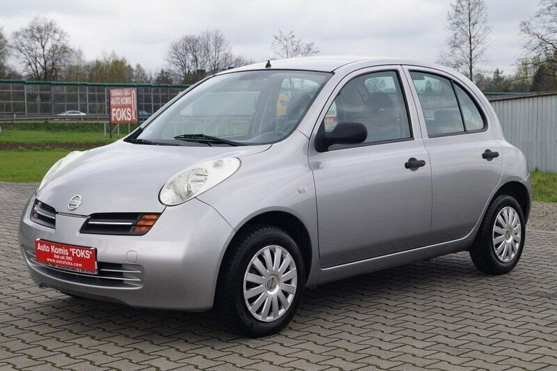 Szary Używany 2003 Nissan Micra Hatchback | 4900 zł (Uczciwa cena) - Obraz 1/4