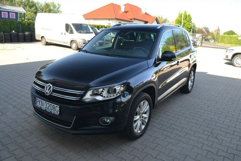 Czarny Używany 2014 VW Tiguan SUV | 62 900 zł (Uczciwa cena) - Obraz 1/4