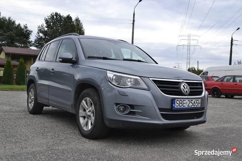 Szary Używany 2008 VW Tiguan SUV | 23 900 zł (Dość drogi) - Obraz 1/4