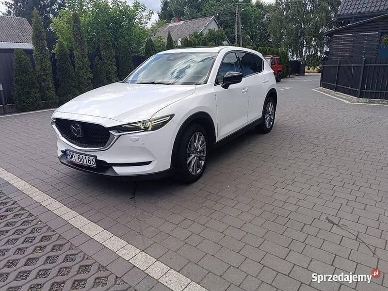 Biały Używany 2021 Mazda CX-5 SUV | 108 900 zł (Uczciwa cena) - Obraz 1/4