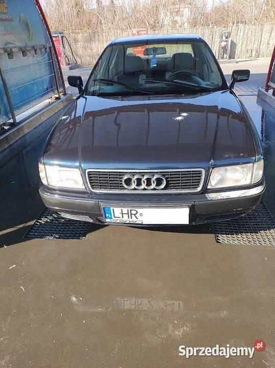Niebieski Używany 1992 Audi 80 Sedan/Limuzyna | 2800 zł - Obraz 1/4
