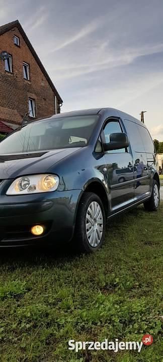 Zielony Używany 2010 VW Caddy Minivan | 24 500 zł (Super Cena) - Obraz 1/4