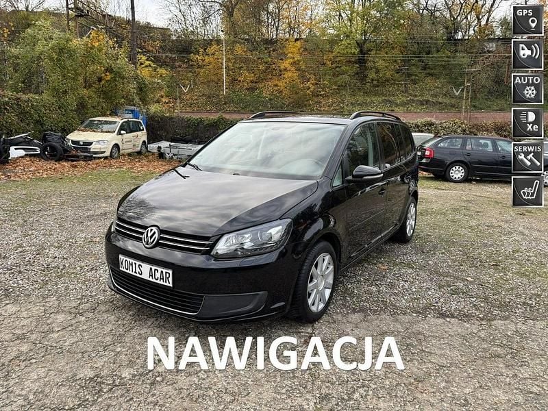 Czarny Używany 2011 VW Touran Minivan | 26 900 zł (Uczciwa cena) - Obraz 1/4