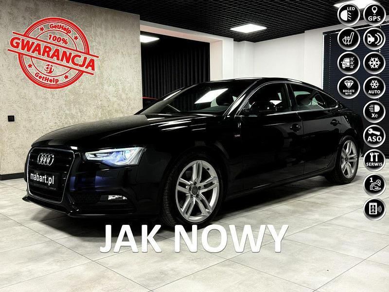 Czarny (metalik) Używany 2014 Audi A5 Coupe | 68 500 zł (Dość drogi) - Obraz 1/4