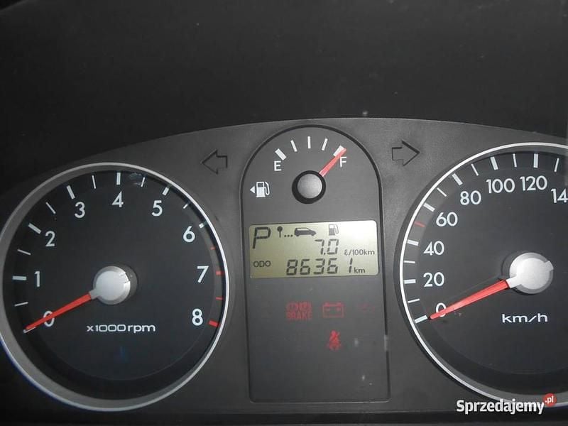 Używany Hyundai Getz 2008 Czerwony Hatchback