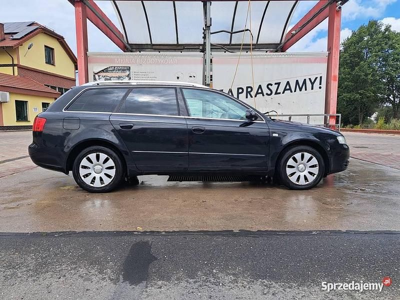Czarny Używany 2007 Audi A4 Kombi | 14 800 zł (Uczciwa cena) - Obraz 1/4