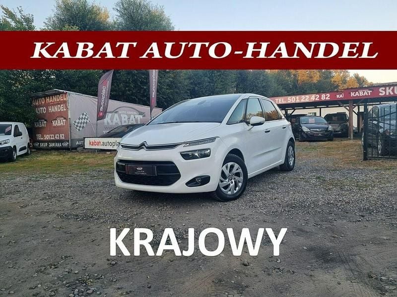 Biały Używany 2014 Citroën C4 Picasso Minivan | 33 500 zł (Drogi) - Obraz 1/4