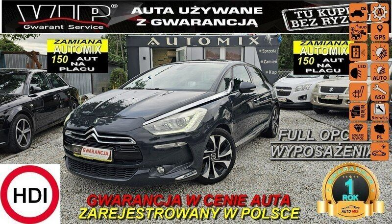Inny Używany 2012 Citroën DS5 Hatchback | 36 900 zł (Drogi) - Obraz 1/2