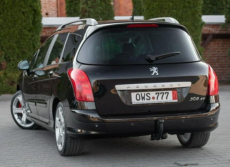 Używany Peugeot 308 SW 175 KM (128 kW) 2009 Czarny (metalik) Kombi