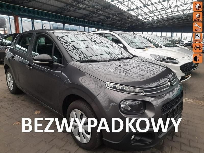 Szary Używany 2017 Citroën C3 Hatchback | 26 700 zł (Uczciwa cena) - Obraz 1/4