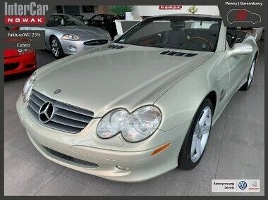 Beżowy Używany 2003 Mercedes 500 Kabriolet | 88 999 zł - Obraz 1/4