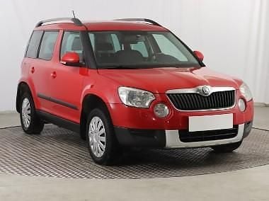 Używany Skoda Yeti 110 KM (80 kW) 2011 Czerwony SUV