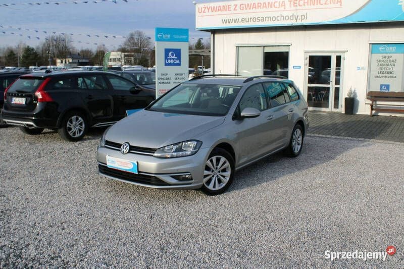 Srebrny Używany 2019 VW Golf VII Comfortline Kombi | 56 900 zł (Uczciwa cena) - Obraz 1/4