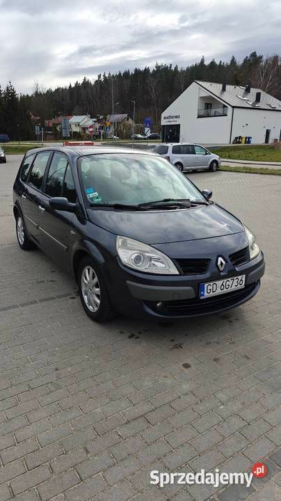Grafitowy Używany 2006 Renault Grand Scénic II Minivan | 7600 zł - Obraz 1/4