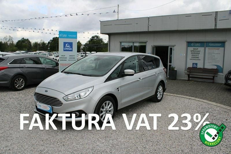 Srebrny Używany 2019 Ford S-MAX Trend Minivan | 63 900 zł (Uczciwa cena) - Obraz 1/4