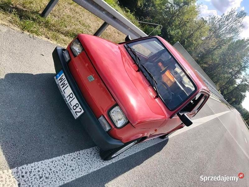 Czerwony Używany 1999 Fiat 126 Hatchback | 22 000 zł - Obraz 1/4
