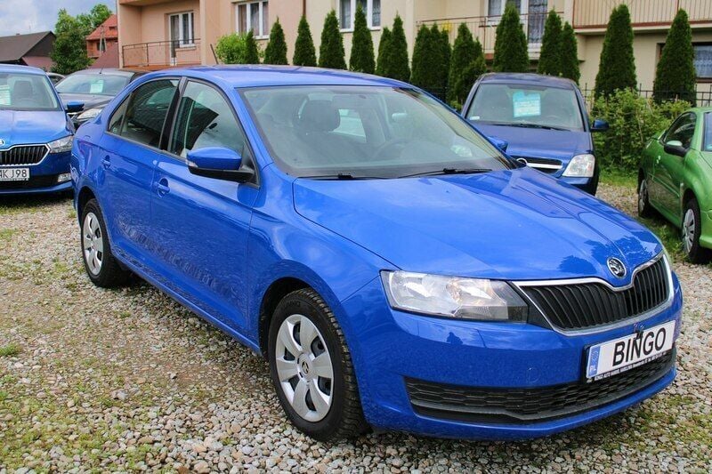 Niebieski Używany 2019 Skoda Rapid Sedan/Limuzyna | 36 900 zł (Uczciwa cena) - Obraz 1/4
