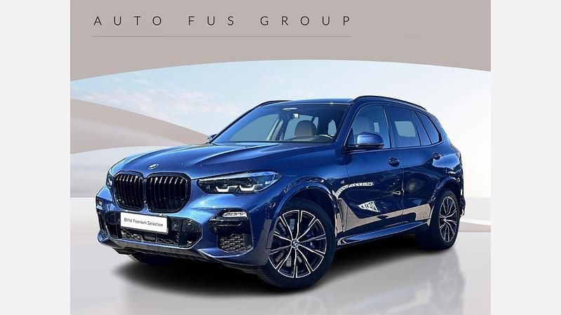 Niebieski phytonic metalizowany Używany 2021 BMW X5 Shadowline SUV | 249 900 zł (Super Cena) - Obraz 1/3