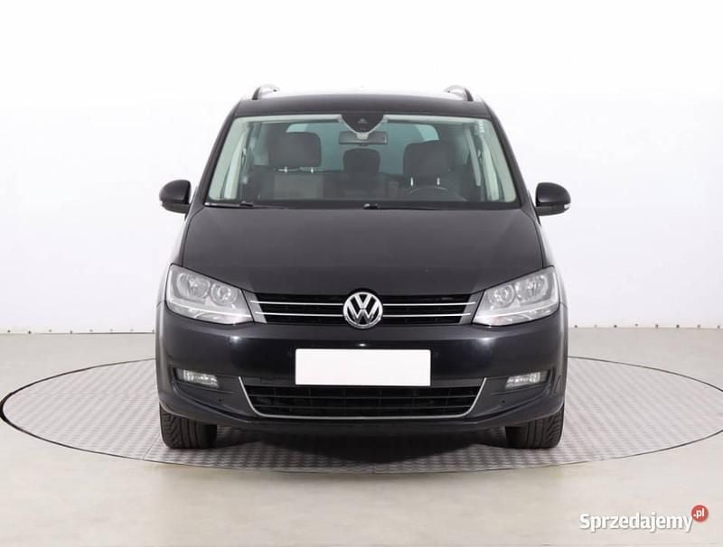 Czarny Używany 2013 VW Sharan Minivan | 39 999 zł (Uczciwa cena) - Obraz 1/4