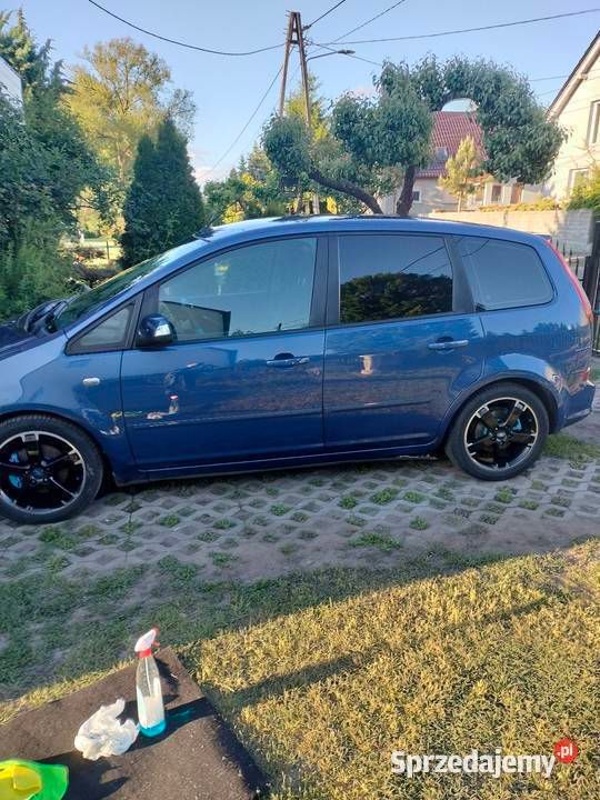 Niebieski Używany 2009 Ford C-MAX Minivan | 12 000 zł (Dość drogi) - Obraz 1/4