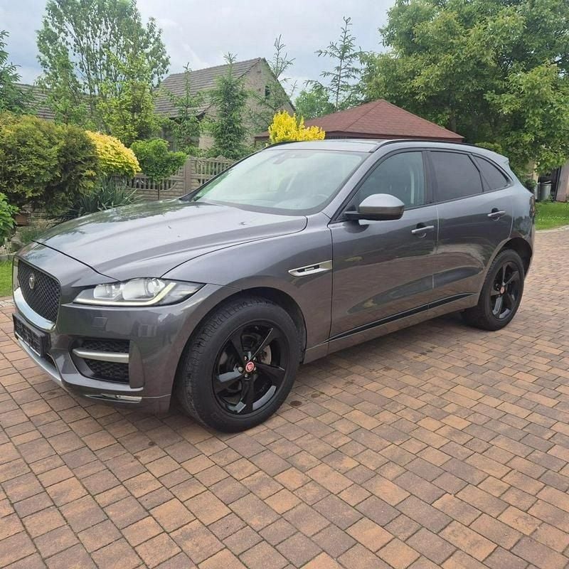 Szary Używany 2016 Jaguar F-Pace SUV | 69 900 zł (Dobra cena) - Obraz 1/4