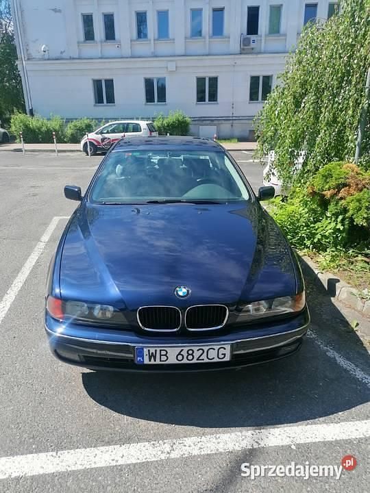 Granatowy Używany 1998 BMW 528 Sedan/Limuzyna | 22 528 zł - Obraz 1/4