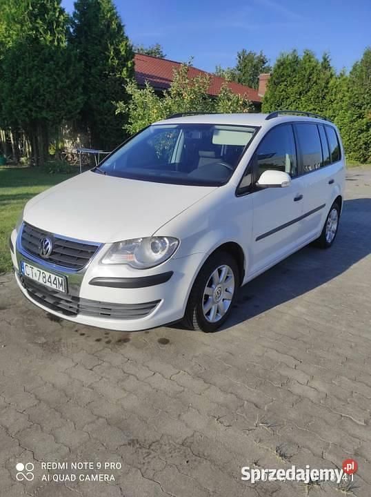 Używany VW Touran 105 KM (77 kW) 2008 Biały Minivan