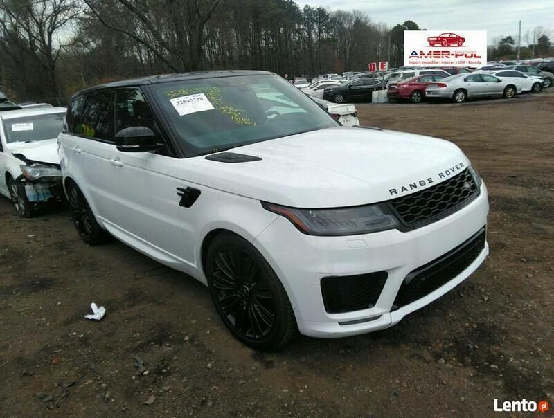 Biały Używany 2021 Land Rover Range Rover Sport SUV | 220 000 zł - Obraz 1/4