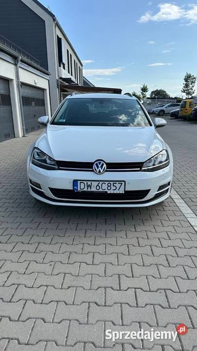 Biały Używany 2016 VW Golf VII Kombi | 37 999 zł (Dość drogi) - Obraz 1/4