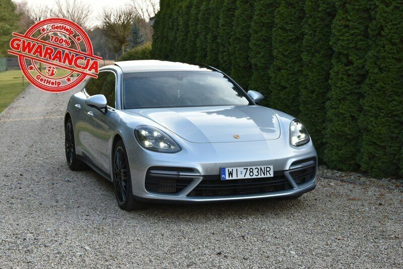 Srebrny (metalik, perła) Używany 2019 Porsche Panamera Sedan/Limuzyna | 325 000 zł - Obraz 1/4