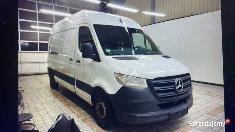 Biały Używany 2019 Mercedes Sprinter Van | 45 000 zł (Super Cena) - Obraz 1/4