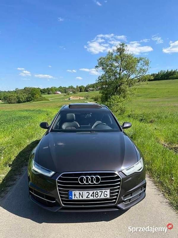 Czarny Używany 2016 Audi A6 S-Line Kombi | 83 000 zł (Uczciwa cena) - Obraz 1/4