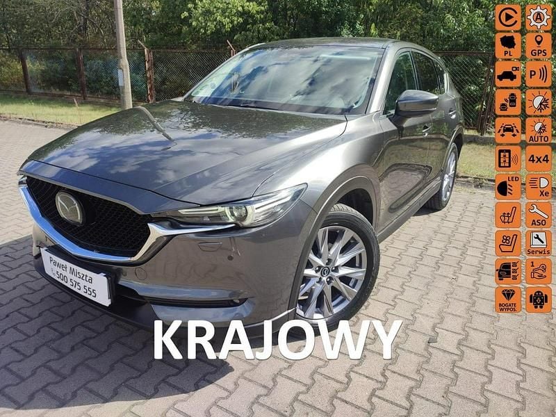 Szary (metalik) Używany 2019 Mazda CX-5 SUV | 113 900 zł (Dość drogi) - Obraz 1/4