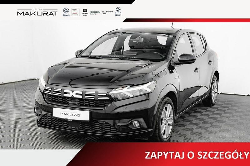 Czarny Używany 2022 Dacia Sandero Expression Hatchback | 49 850 zł (Uczciwa cena) - Obraz 1/4