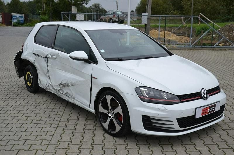 Biały Używany 2013 VW Golf VII GTI Hatchback | 31 800 zł - Obraz 1/4