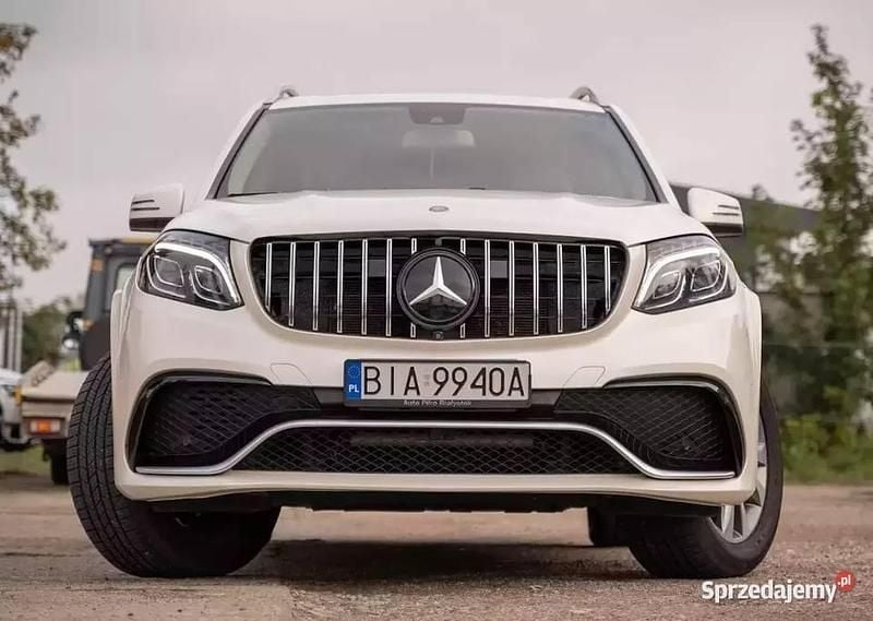 Biały Używany 2014 Mercedes GL450 AMG SUV | 109 000 zł - Obraz 1/4