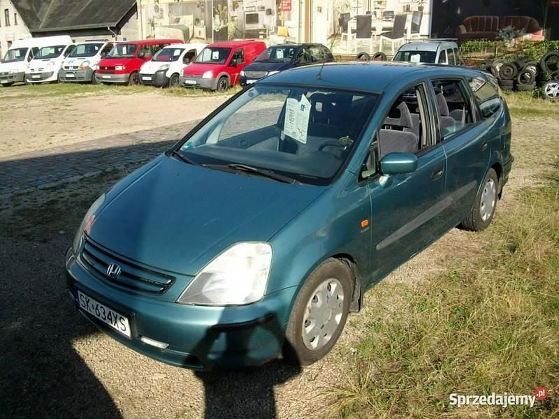 Zielony Używany 2001 Honda Stream Minivan | 4900 zł - Obraz 1/4