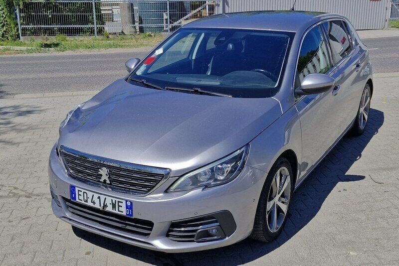 Niebieski (metalik, perła) Używany 2017 Peugeot 308 Sedan/Limuzyna | 22 900 zł - Obraz 1/4