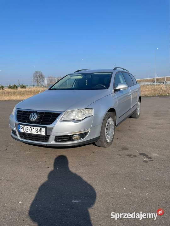 Srebrny Używany 2008 VW Passat Kombi | 9900 zł (Dobra cena) - Obraz 1/4