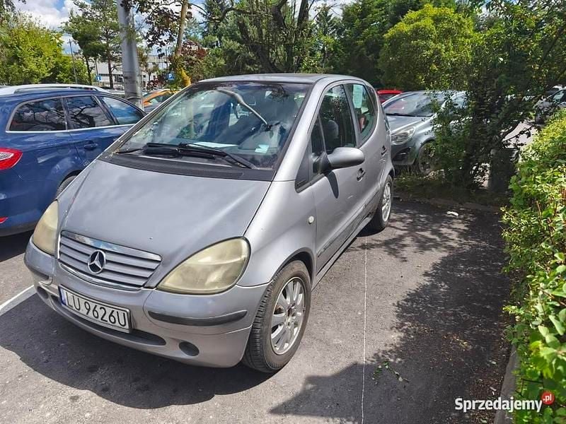 Srebrny Używany 1999 Mercedes A170 Hatchback | 1900 zł (Uczciwa cena) - Obraz 1/1