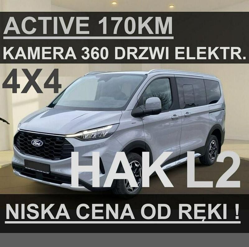 Szary (metalik) Nowe 2025 Ford Tourneo Active Minivan | 294 900 zł (Uczciwa cena) - Obraz 1/4