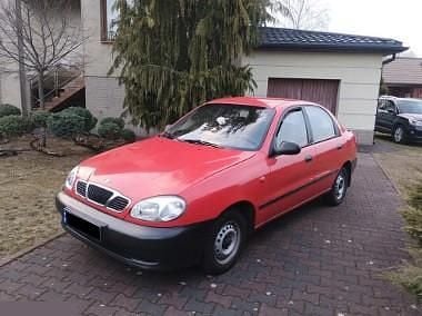 Czerwony Używany 2002 Chevrolet Lanos Sedan/Limuzyna | 5200 zł - Obraz 1/4