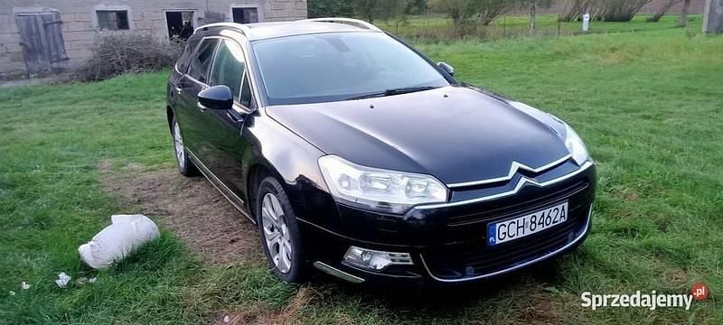 Czarny Używany 2011 Citroën C5 Kombi | 11 950 zł (Dobra cena) - Obraz 1/4