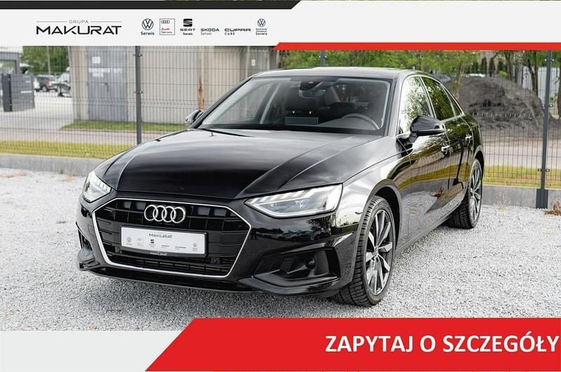 Czarny Używany 2023 Audi A4 Ambiente Sedan/Limuzyna | 101 400 zł (Dość drogi) - Obraz 1/4